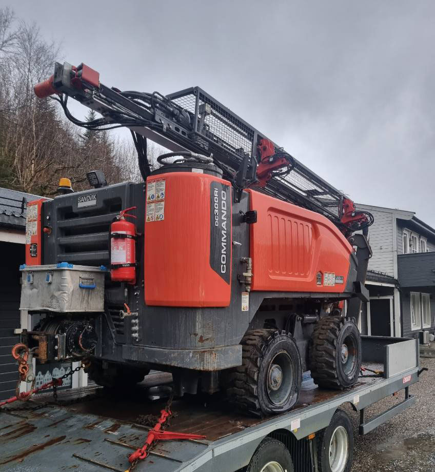 Sandvik Commando DC300Ri - Foreuse: photos 4 Sandvik Commando DC300Ri - Foreuse: photos 4