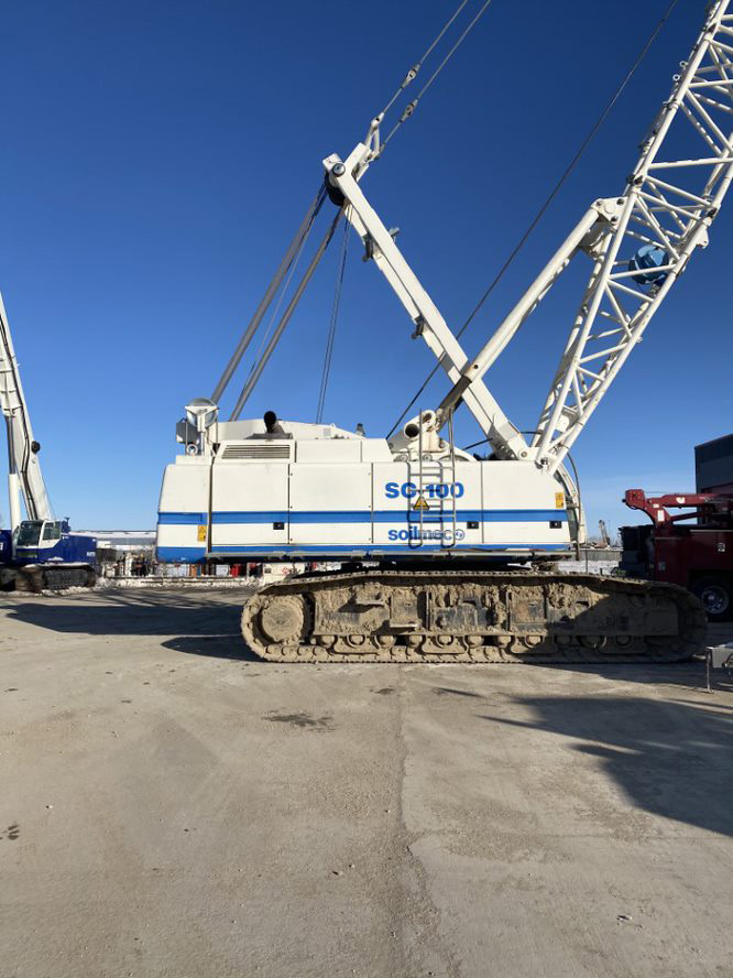 Soilmec SC100 - Grue sur chenilles: photos 1 Soilmec SC100 - Grue sur chenilles: photos 1