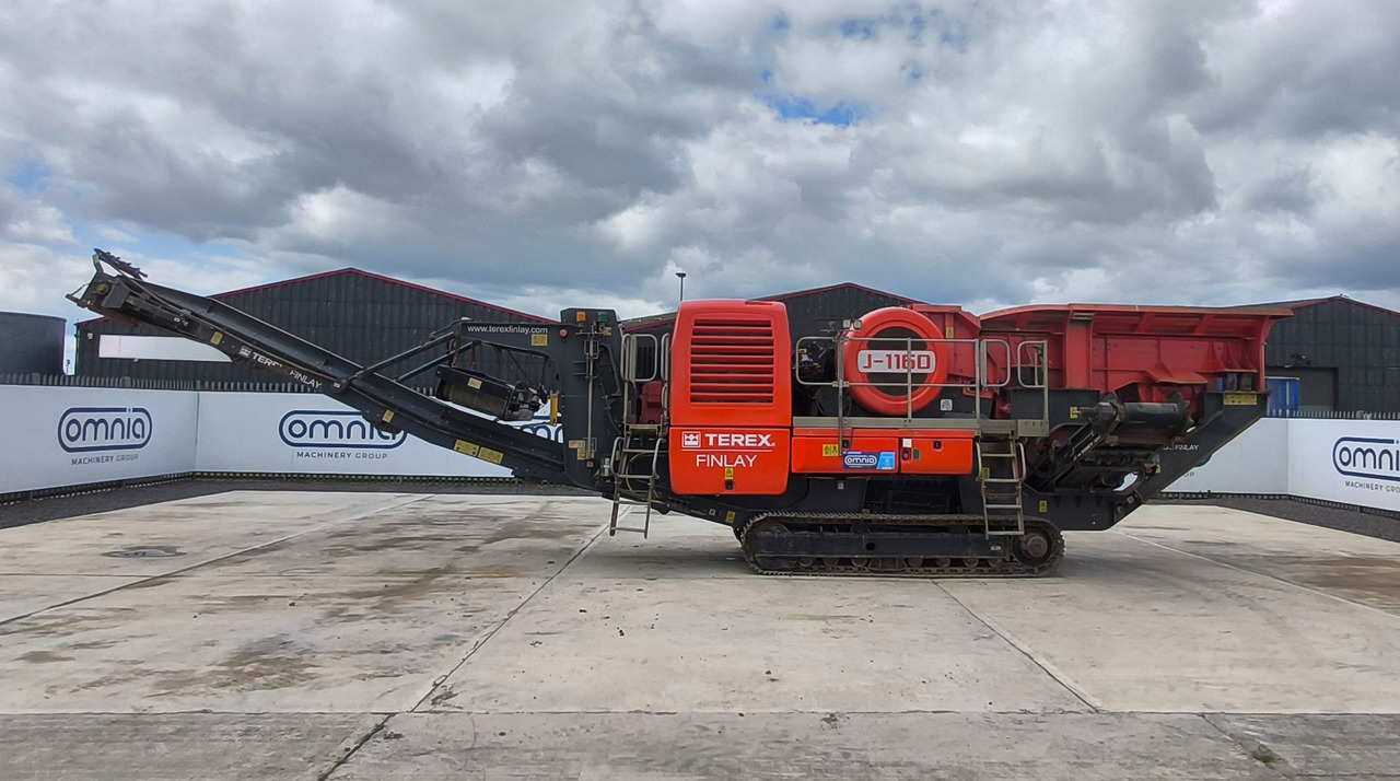 Terex Finlay J-1160 - Concasseur à mâchoires: photos 1 Terex Finlay J-1160 - Concasseur à mâchoires: photos 1