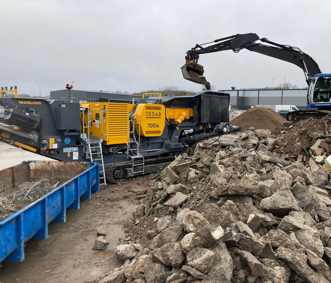 Tesab 700i - Concasseur à mâchoires: photos 5 Tesab 700i - Concasseur à mâchoires: photos 5