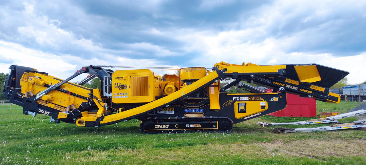 FABO FTC-200-S Mobile Cone Crusher With Screen - Concasseur mobile: photos 1 FABO FTC-200-S Mobile Cone Crusher With Screen - Concasseur mobile: photos 1