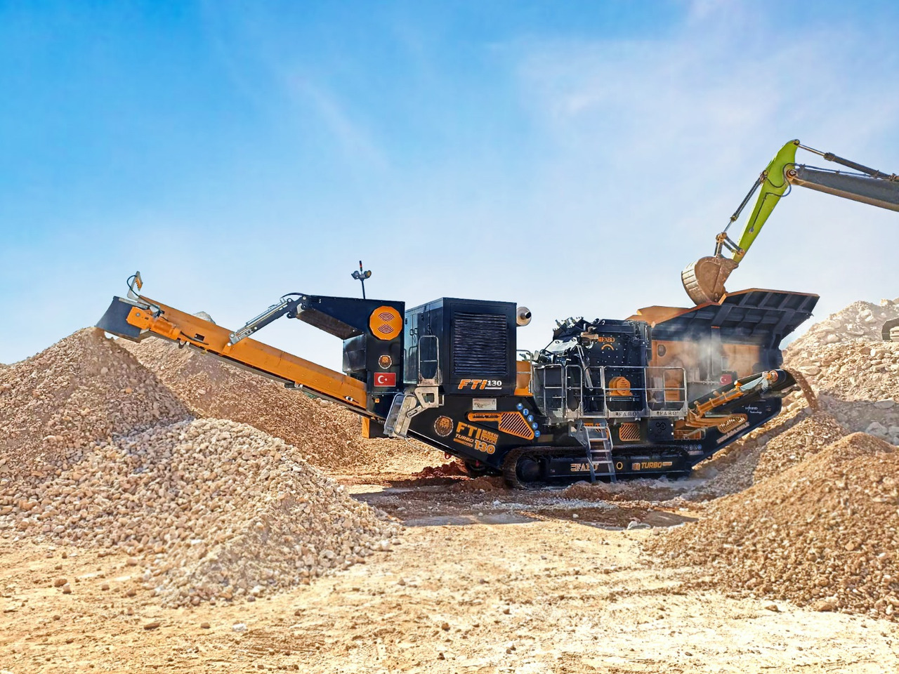 FABO Impact Crusher - Concasseur à percussion: photos 1 FABO Impact Crusher - Concasseur à percussion: photos 1