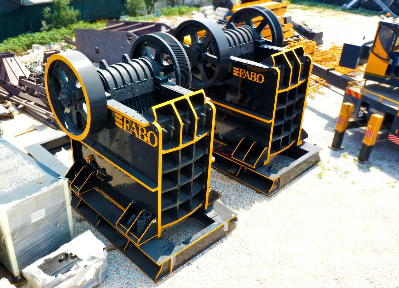 FABO Jaw crusher - Concasseur à mâchoires: photos 2 FABO Jaw crusher - Concasseur à mâchoires: photos 2