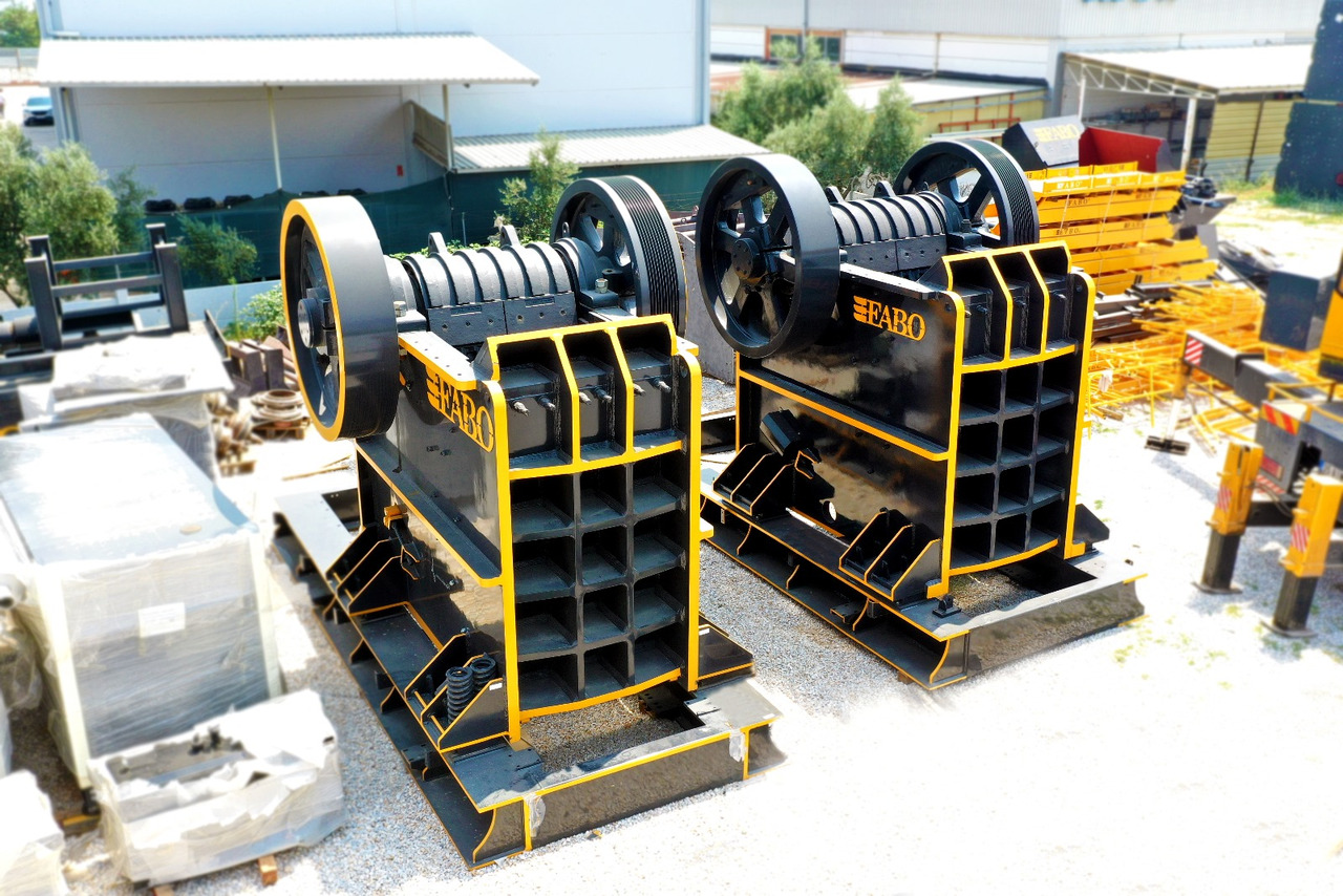 FABO Jaw crusher - Concasseur à mâchoires: photos 3 FABO Jaw crusher - Concasseur à mâchoires: photos 3