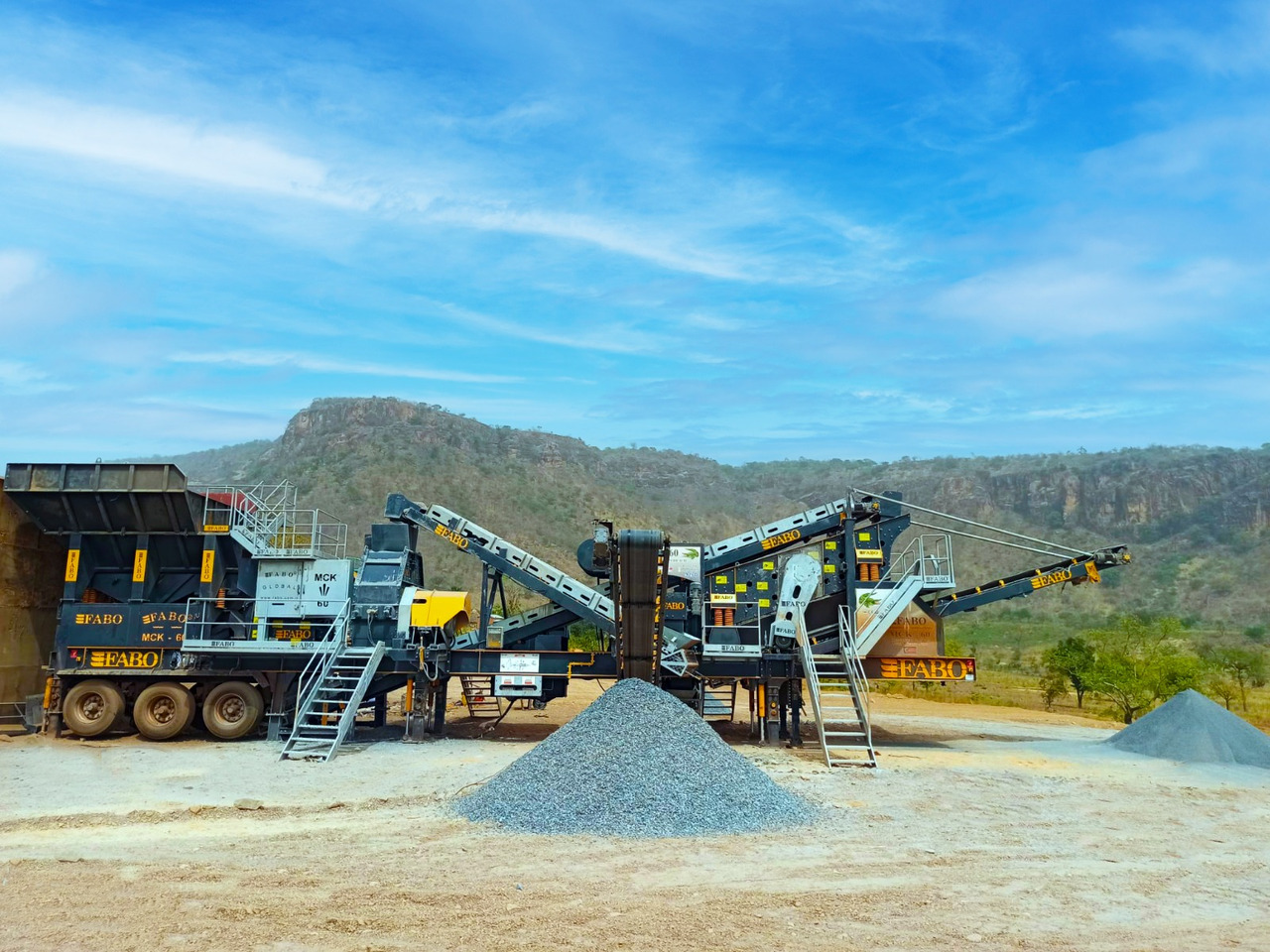 FABO Mobile crusher - Concasseur mobile: photos 4 FABO Mobile crusher - Concasseur mobile: photos 4