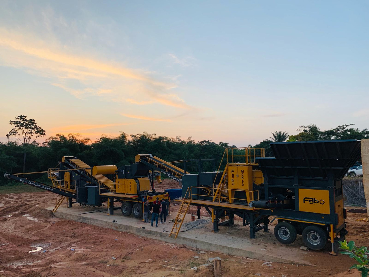 FABO Mobile crusher - Concasseur mobile: photos 4 FABO Mobile crusher - Concasseur mobile: photos 4