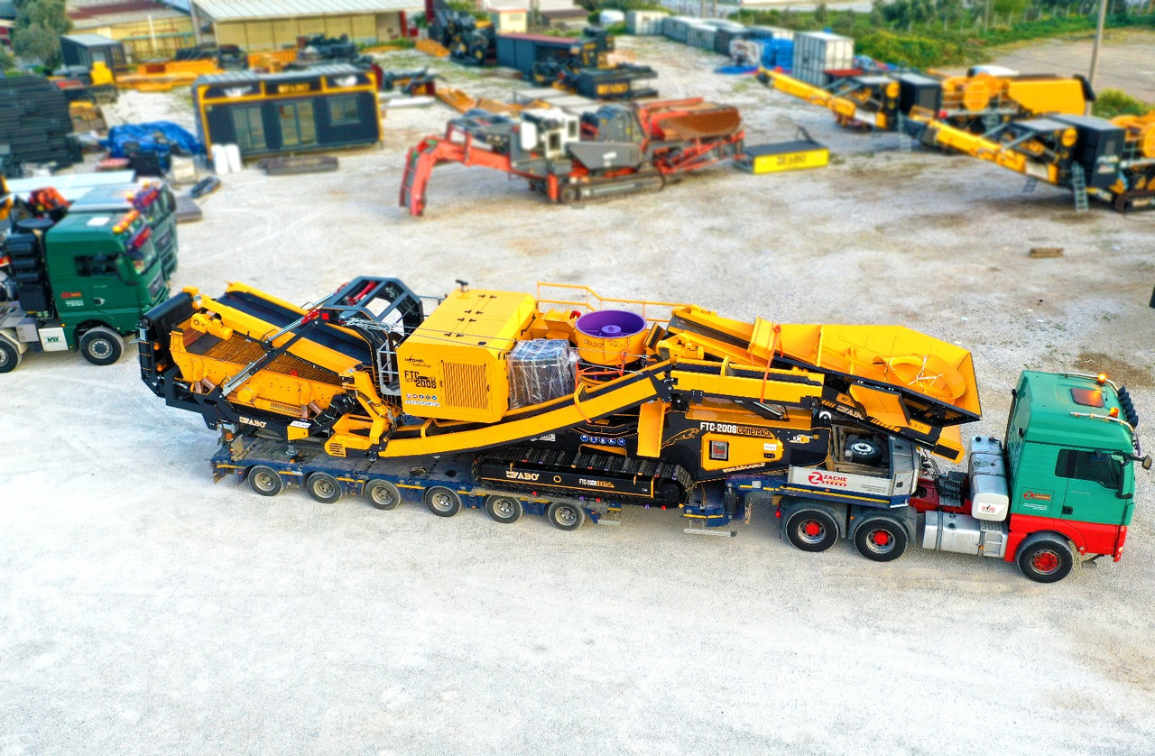 FABO Mobile crusher - Concasseur mobile: photos 3 FABO Mobile crusher - Concasseur mobile: photos 3