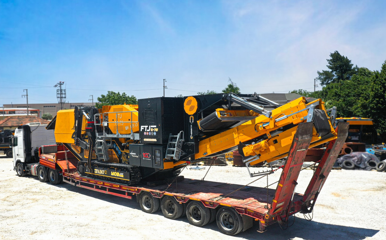 FABO Mobile crusher - Concasseur mobile: photos 5 FABO Mobile crusher - Concasseur mobile: photos 5