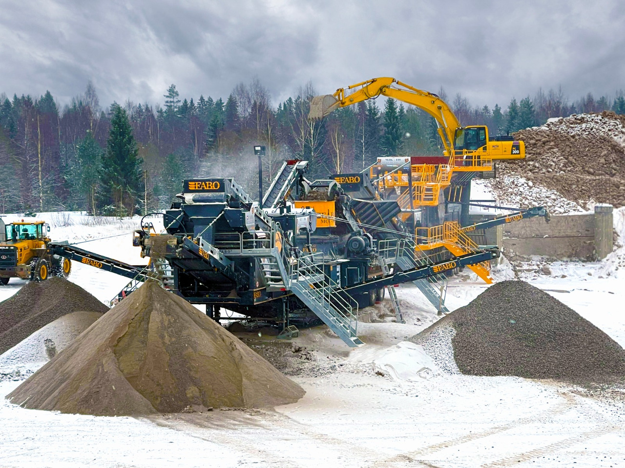 FABO Mobile crusher - Concasseur mobile: photos 4 FABO Mobile crusher - Concasseur mobile: photos 4