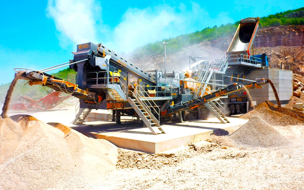 FABO Mobile crusher - Concasseur mobile: photos 2 FABO Mobile crusher - Concasseur mobile: photos 2