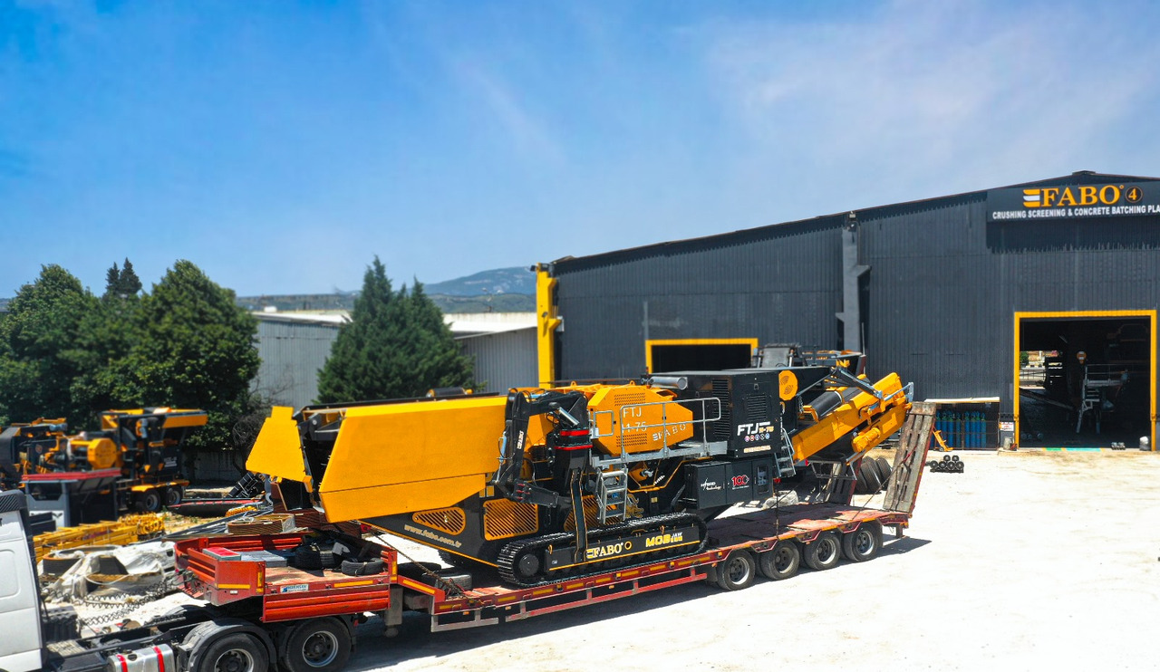 FABO Mobile crusher - Concasseur mobile: photos 4 FABO Mobile crusher - Concasseur mobile: photos 4