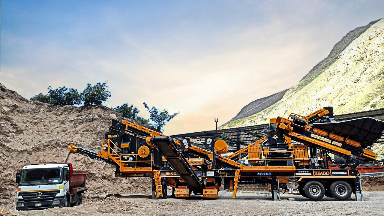 FABO Mobile crusher - Concasseur mobile: photos 4 FABO Mobile crusher - Concasseur mobile: photos 4