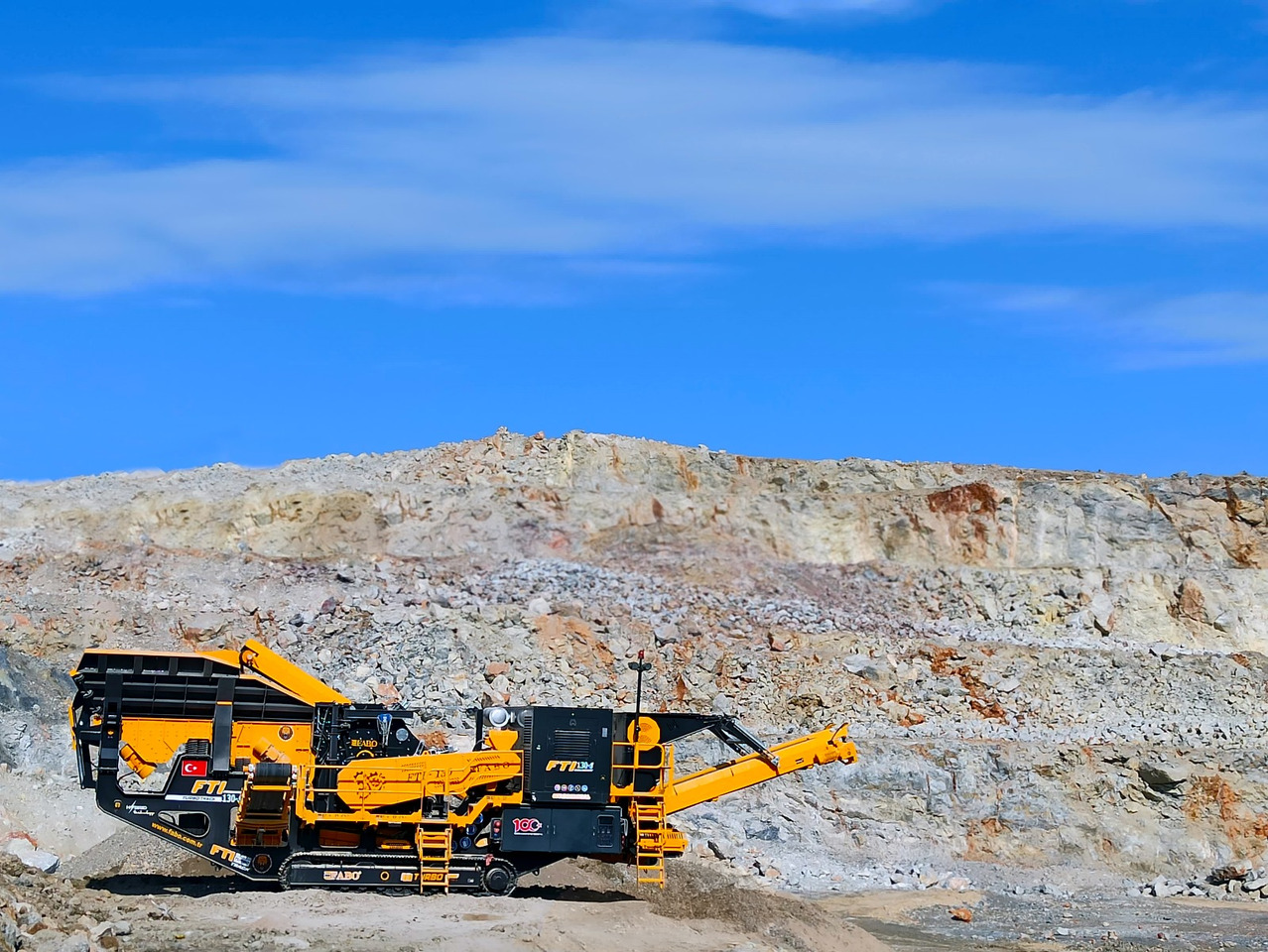 FABO Mobile crusher - Concasseur mobile: photos 2 FABO Mobile crusher - Concasseur mobile: photos 2