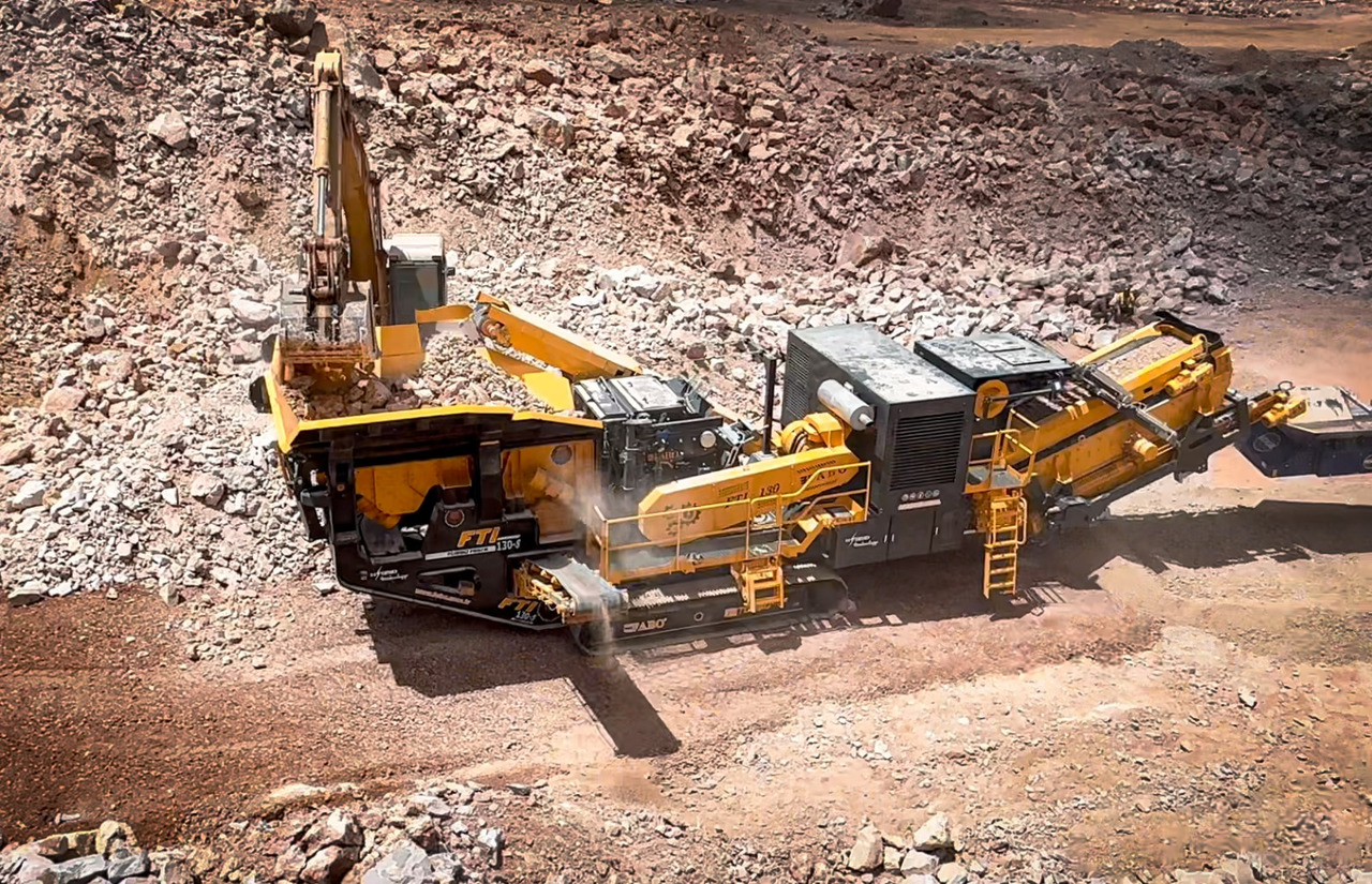 FABO Mobile crusher - Concasseur mobile: photos 3 FABO Mobile crusher - Concasseur mobile: photos 3