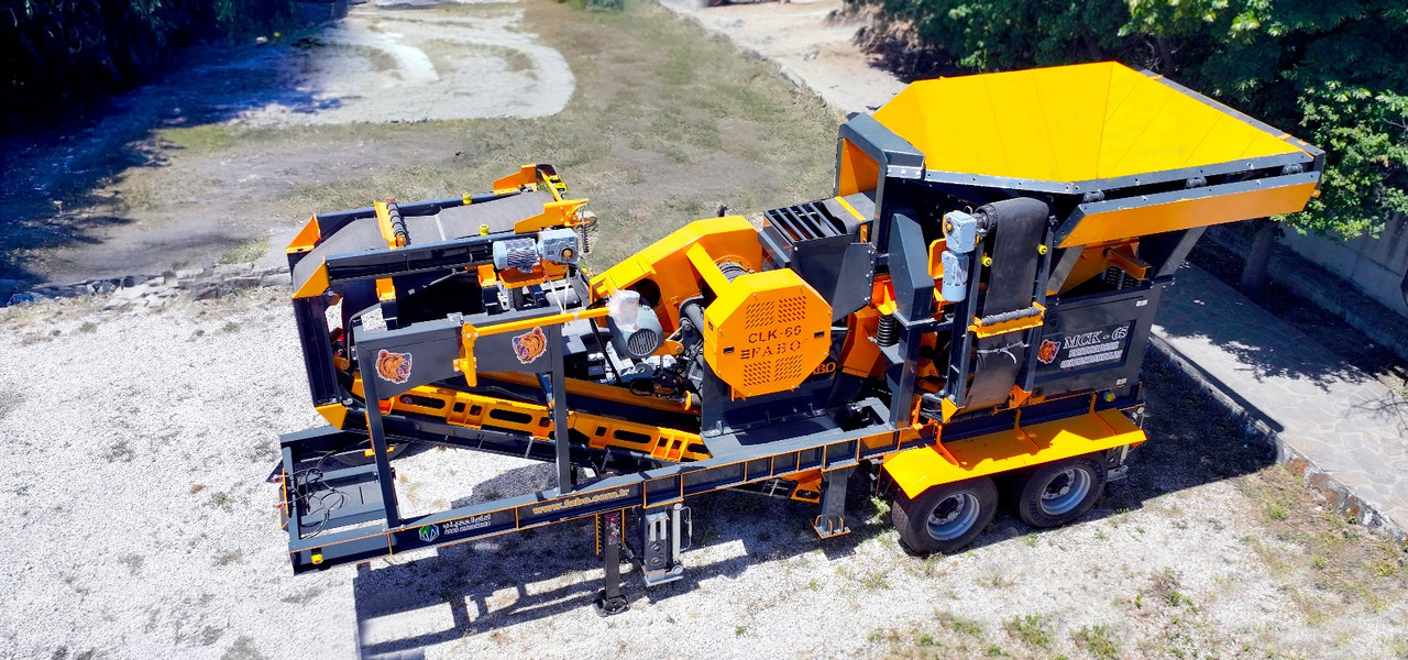 FABO Mobile jaw crusher - Concasseur à mâchoires: photos 2 FABO Mobile jaw crusher - Concasseur à mâchoires: photos 2