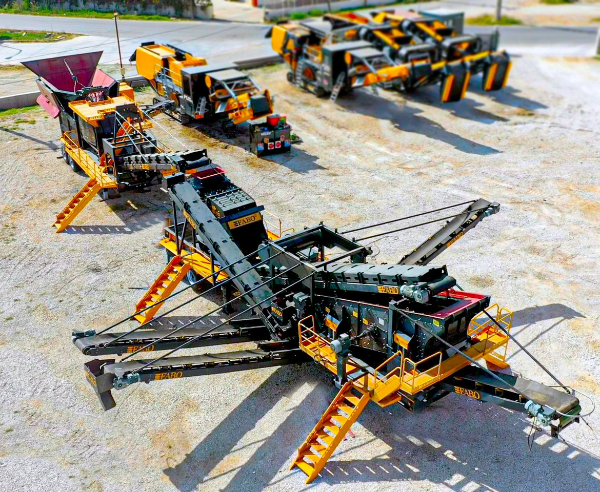 FABO Mobile jaw crusher - Concasseur à mâchoires: photos 2 FABO Mobile jaw crusher - Concasseur à mâchoires: photos 2