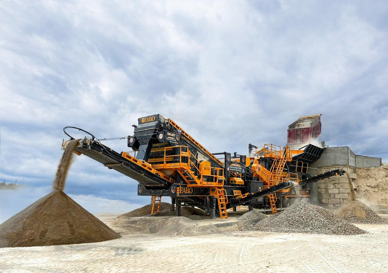 FABO PRO-150 MOBILE CRUSHING & SCREENING PLANT - Concasseur mobile: photos 1 FABO PRO-150 MOBILE CRUSHING & SCREENING PLANT - Concasseur mobile: photos 1