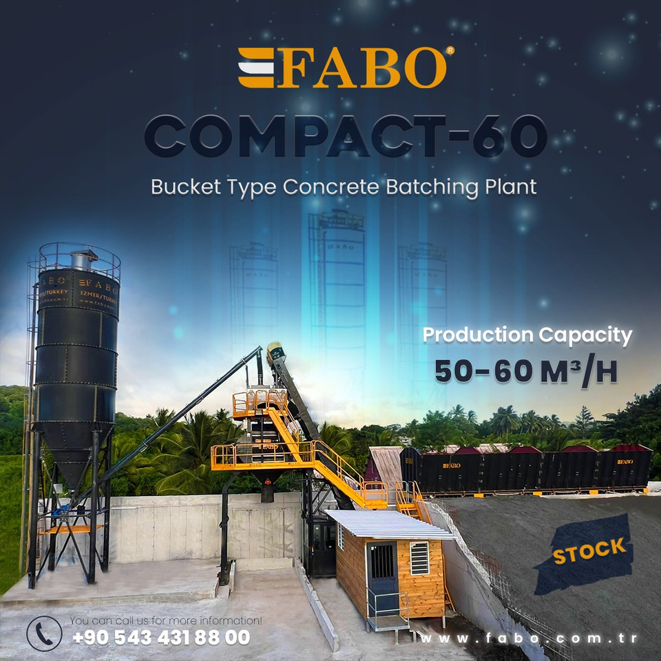 FABO compact concrete plant - Centrale à béton: photos 1 FABO compact concrete plant - Centrale à béton: photos 1
