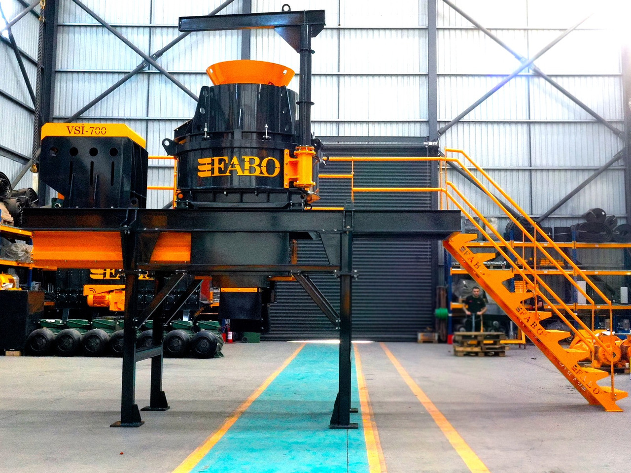 FABO impact crusher - Concasseur à percussion: photos 2 FABO impact crusher - Concasseur à percussion: photos 2