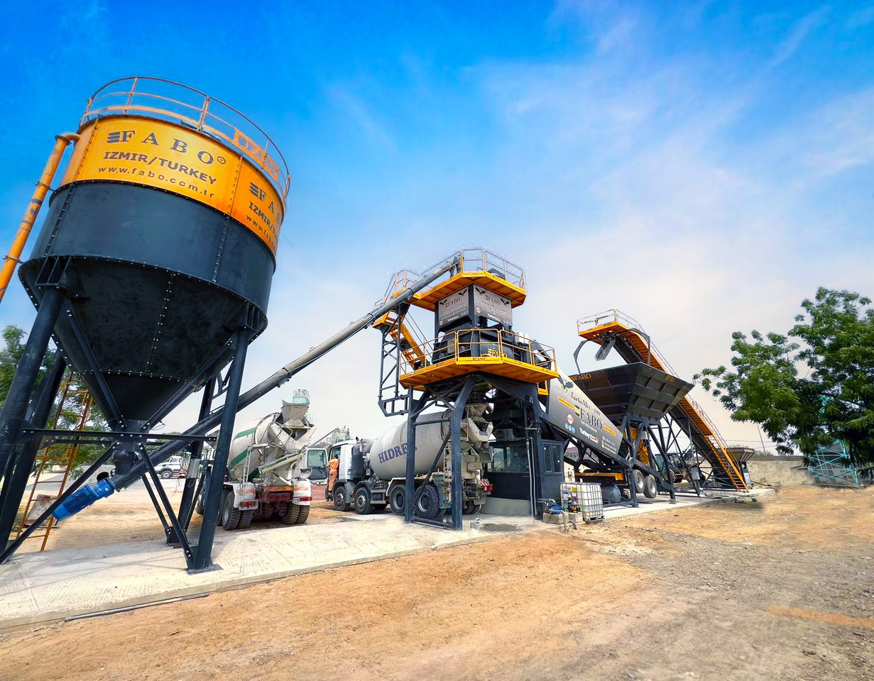 FABO mobile concrete batching plant - Centrale à béton: photos 3 FABO mobile concrete batching plant - Centrale à béton: photos 3