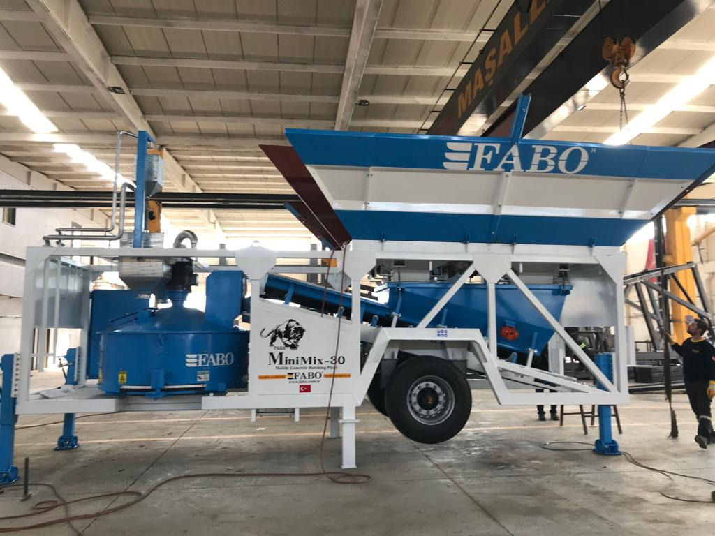 FABO mobile concrete batching plant - Centrale à béton: photos 4 FABO mobile concrete batching plant - Centrale à béton: photos 4