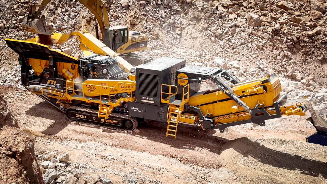 FABO mobile impact crusher - Concasseur à percussion: photos 1 FABO mobile impact crusher - Concasseur à percussion: photos 1