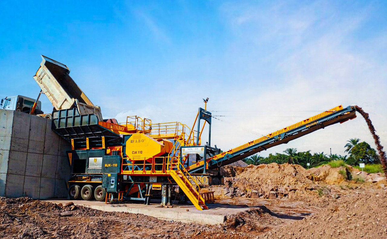 FABO mobile jaw crusher - Concasseur à mâchoires: photos 1 FABO mobile jaw crusher - Concasseur à mâchoires: photos 1