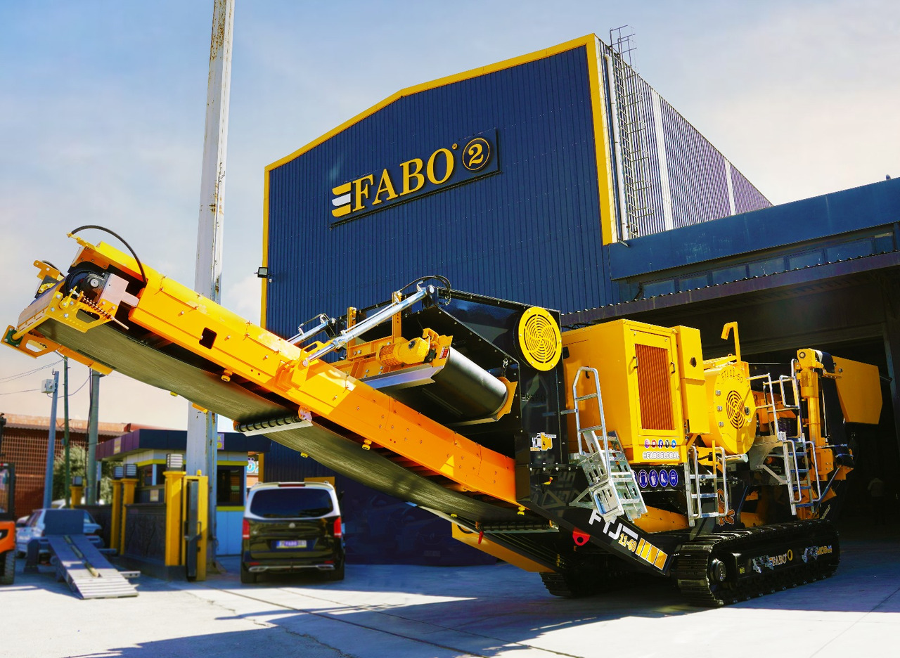 FABO mobile jaw crusher - Concasseur à mâchoires: photos 3 FABO mobile jaw crusher - Concasseur à mâchoires: photos 3