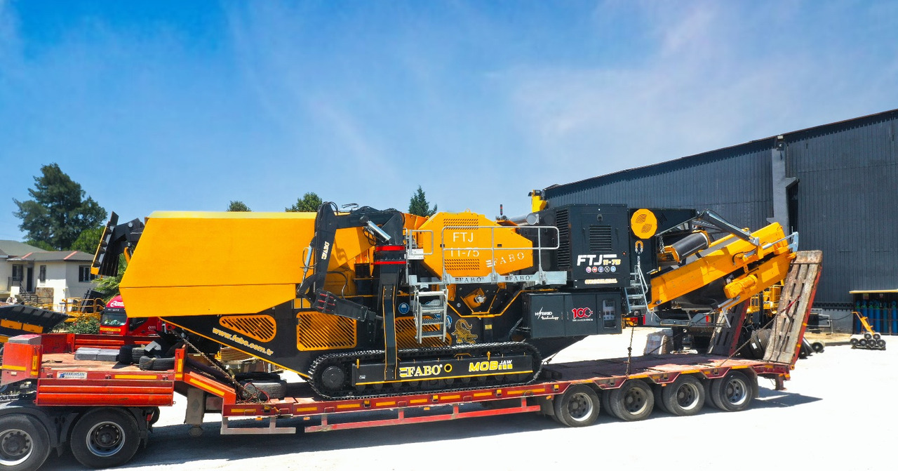 FABO mobile jaw crusher - Concasseur à mâchoires: photos 1 FABO mobile jaw crusher - Concasseur à mâchoires: photos 1