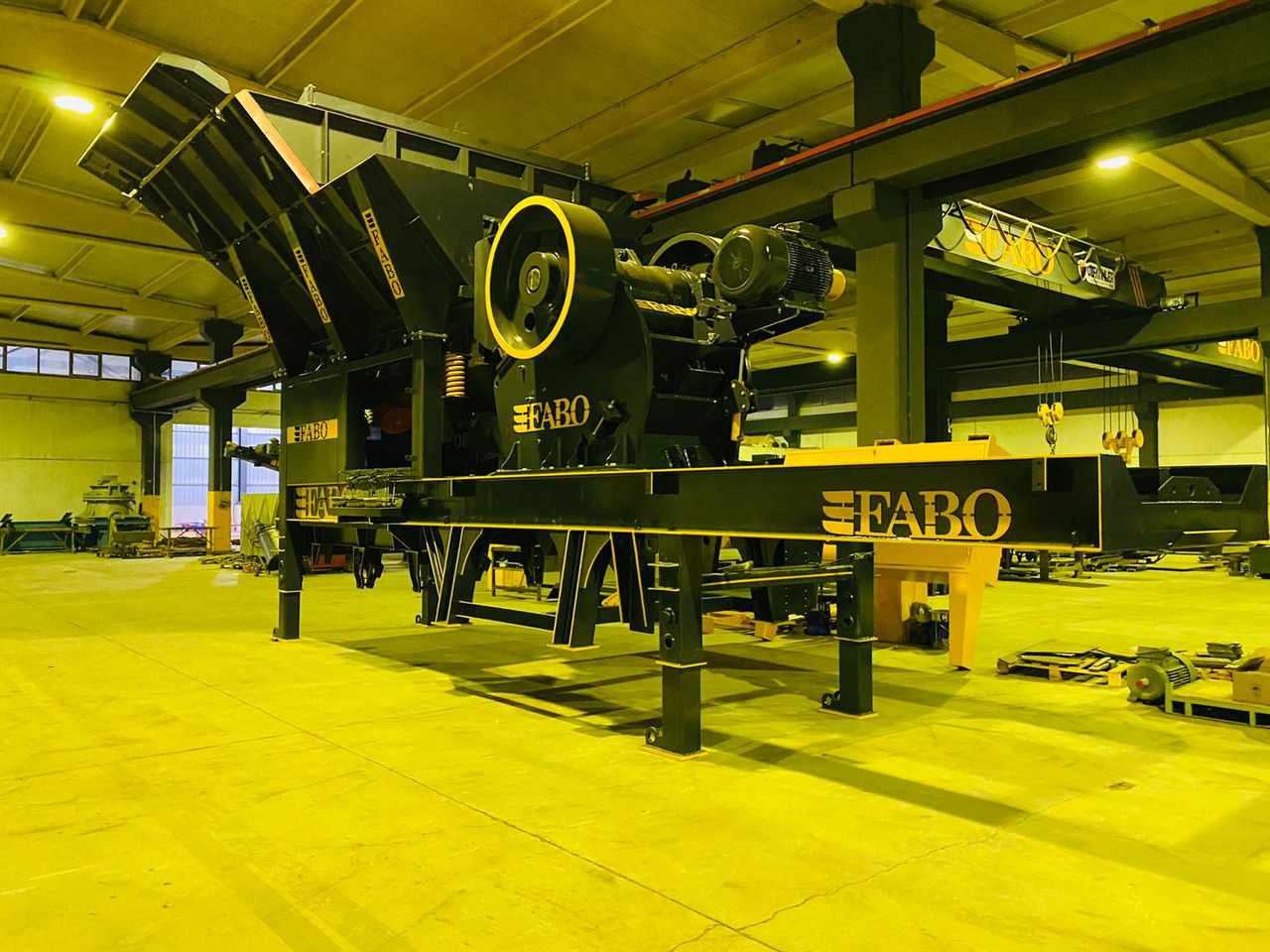 FABO mobile jaw crusher - Concasseur à mâchoires: photos 4 FABO mobile jaw crusher - Concasseur à mâchoires: photos 4