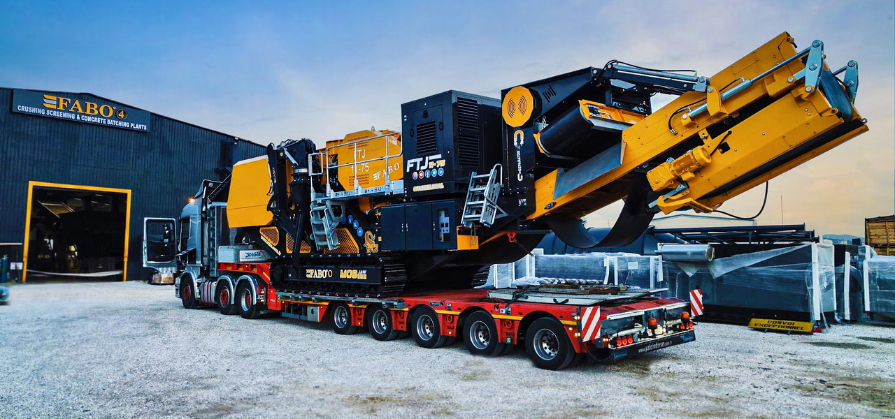 Concasseur à mâchoires neuf FABO mobile jaw crusher: photos 5