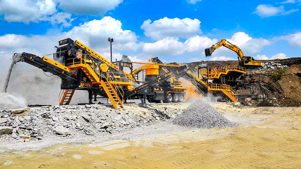 FABO mobile jaw crusher - Concasseur à mâchoires: photos 2 FABO mobile jaw crusher - Concasseur à mâchoires: photos 2