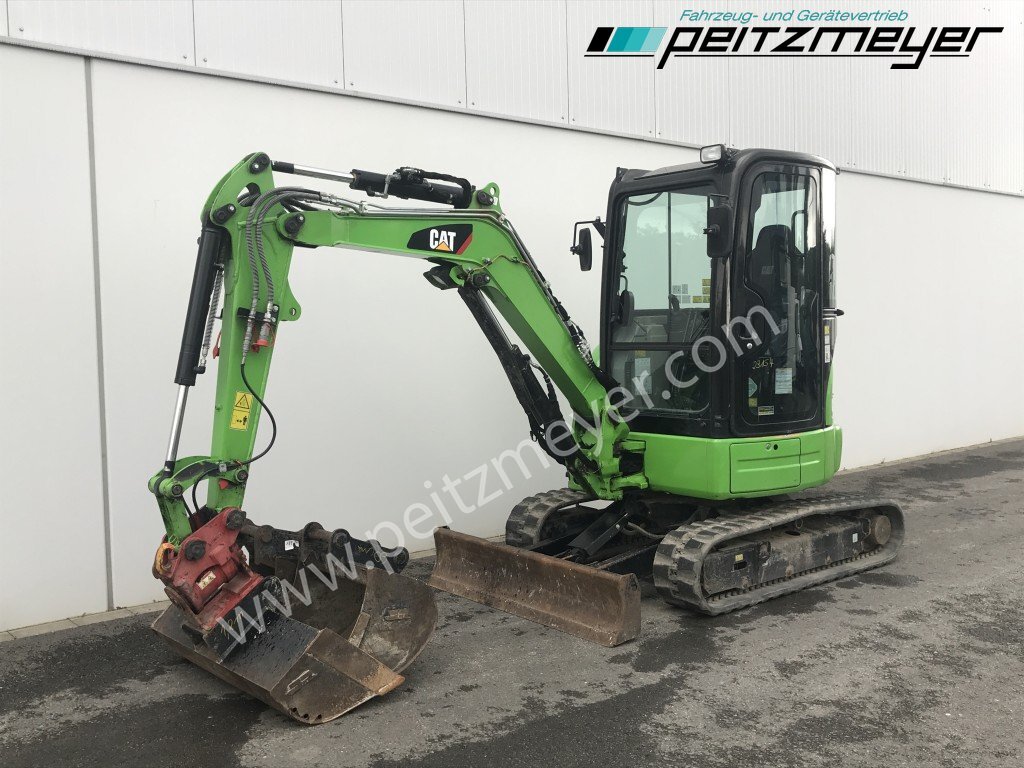CAT Minibagger 303 E CR PowerTilt 3 Löffel - Mini pelle: photos 1 CAT Minibagger 303 E CR PowerTilt 3 Löffel - Mini pelle: photos 1