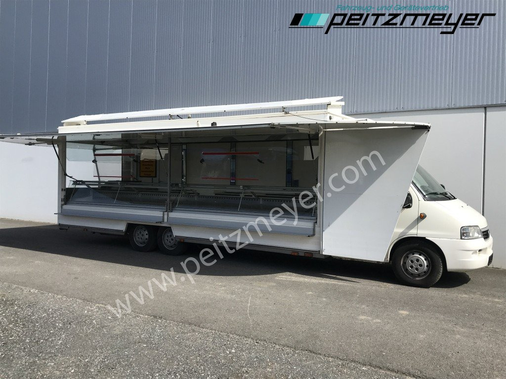 Camion magasin IVECO FIAT (I) Ducato Verkaufswagen 6,5 m - Motor neu vor 21 TKM + Kühltheke, Fritteuse: photos 8