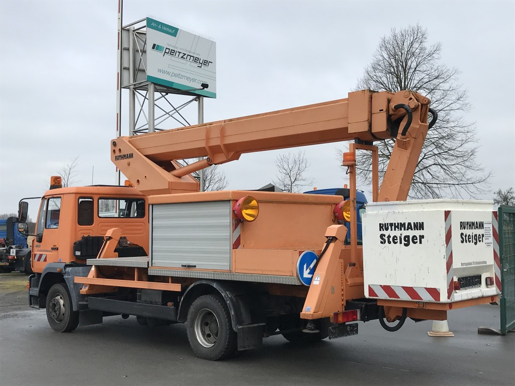 MAN L75 14.224 BB Ruthmann Hubarbeitsbühne T 225 - Camion avec nacelle: photos 4 MAN L75 14.224 BB Ruthmann Hubarbeitsbühne T 225 - Camion avec nacelle: photos 4