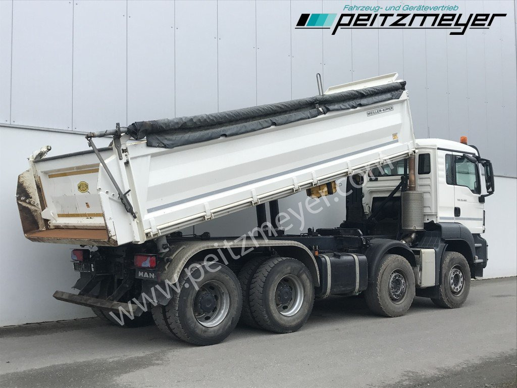 MAN TGS 35.460 FK 8x4, Klima, Bordmatik, Intarder - Camion benne: photos 4 MAN TGS 35.460 FK 8x4, Klima, Bordmatik, Intarder - Camion benne: photos 4
