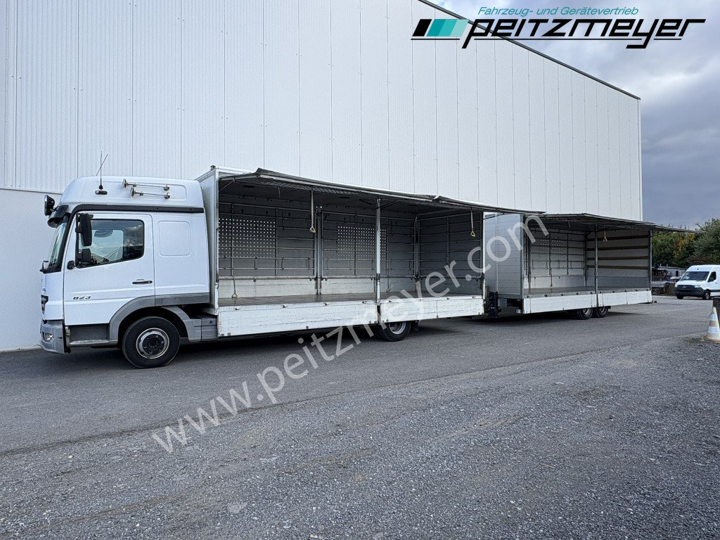 Camion fourgon MERCEDES-BENZ Atego 823 L Geflügelpritsche L - Fahrerhaus, Klima, 2 x AHK: photos 46 Camion fourgon MERCEDES-BENZ Atego 823 L Geflügelpritsche L - Fahrerhaus, Klima, 2 x AHK: photos 46