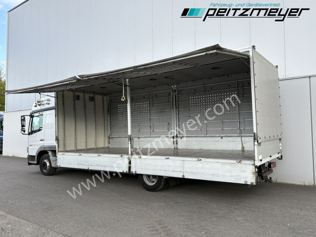 Camion fourgon MERCEDES-BENZ Atego 823 L Geflügelpritsche L - Fahrerhaus, Klima, 2 x AHK: photos 18 Camion fourgon MERCEDES-BENZ Atego 823 L Geflügelpritsche L - Fahrerhaus, Klima, 2 x AHK: photos 18