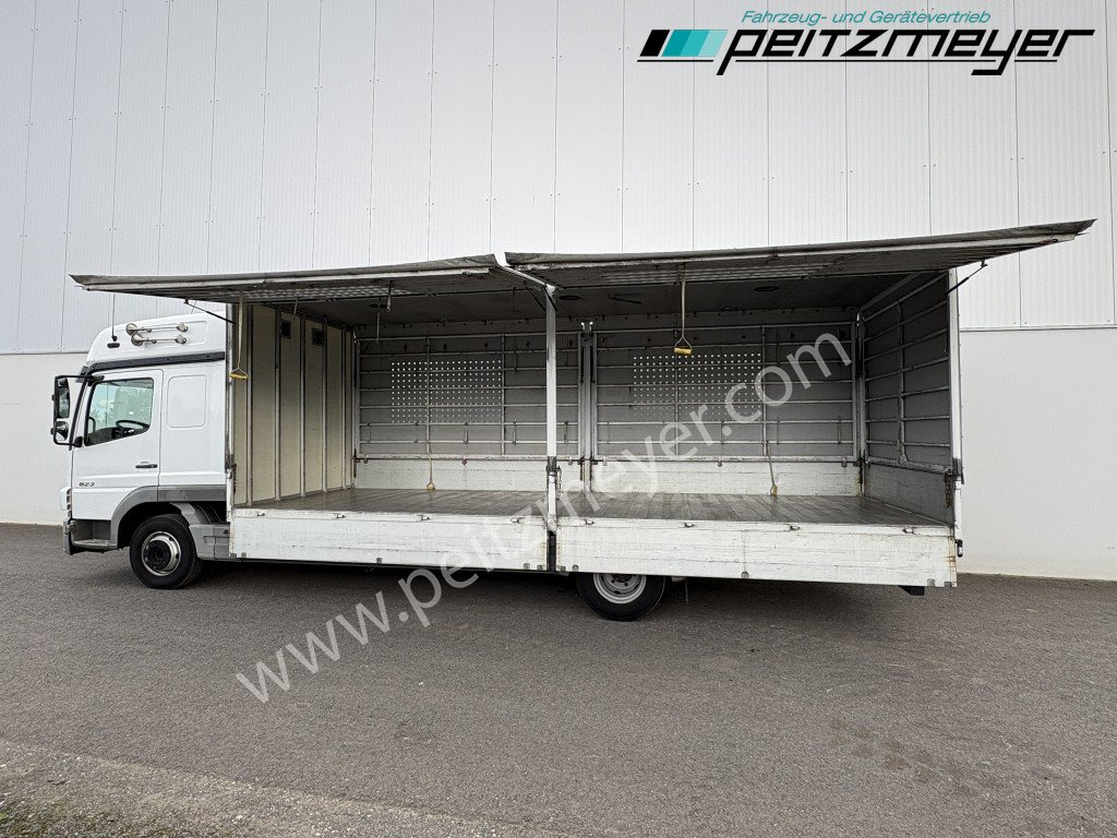 Camion fourgon MERCEDES-BENZ Atego 823 L Geflügelpritsche L - Fahrerhaus, Klima, 2 x AHK: photos 33 Camion fourgon MERCEDES-BENZ Atego 823 L Geflügelpritsche L - Fahrerhaus, Klima, 2 x AHK: photos 33