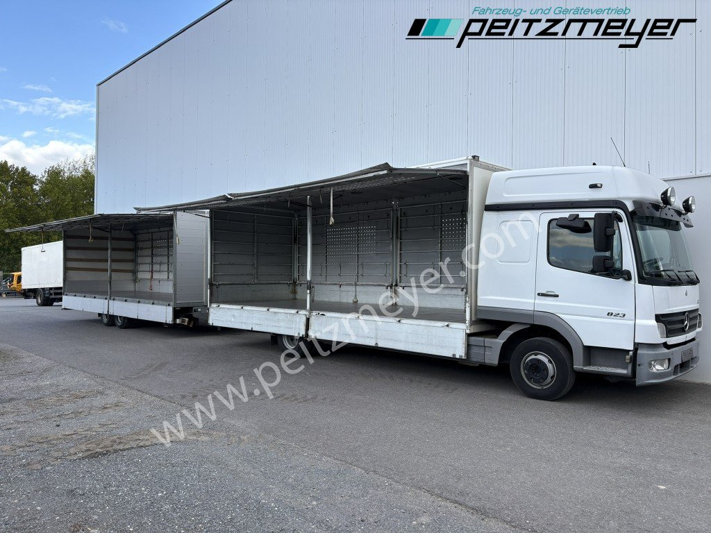 Camion fourgon MERCEDES-BENZ Atego 823 L Geflügelpritsche L - Fahrerhaus, Klima, 2 x AHK: photos 45 Camion fourgon MERCEDES-BENZ Atego 823 L Geflügelpritsche L - Fahrerhaus, Klima, 2 x AHK: photos 45