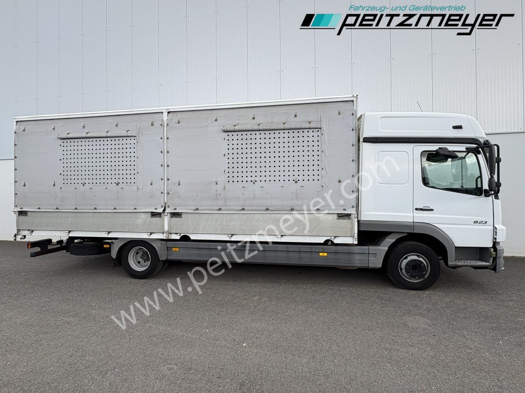 Camion fourgon MERCEDES-BENZ Atego 823 L Geflügelpritsche L - Fahrerhaus, Klima, 2 x AHK: photos 9 Camion fourgon MERCEDES-BENZ Atego 823 L Geflügelpritsche L - Fahrerhaus, Klima, 2 x AHK: photos 9