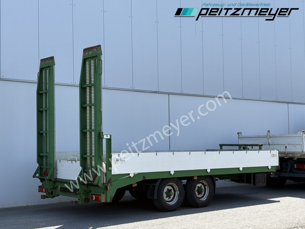 Müller-Mittetal Tandem Tieflader 11 T. Tieflader mit Rampen ETUE-TA - Remorque porte-engin surbaissée: photos 1 Müller-Mittetal Tandem Tieflader 11 T. Tieflader mit Rampen ETUE-TA - Remorque porte-engin surbaissée: photos 1