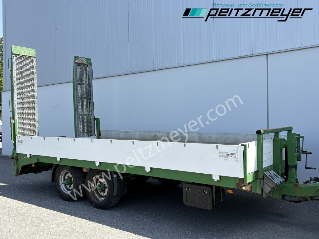 Müller-Mittetal Tandem Tieflader 11 T. Tieflader mit Rampen ETUE-TA - Remorque porte-engin surbaissée: photos 4 Müller-Mittetal Tandem Tieflader 11 T. Tieflader mit Rampen ETUE-TA - Remorque porte-engin surbaissée: photos 4
