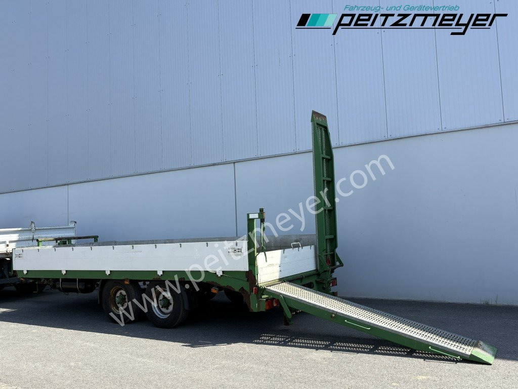 Müller-Mittetal Tandem Tieflader 11 T. Tieflader mit Rampen ETUE-TA - Remorque porte-engin surbaissée: photos 2 Müller-Mittetal Tandem Tieflader 11 T. Tieflader mit Rampen ETUE-TA - Remorque porte-engin surbaissée: photos 2