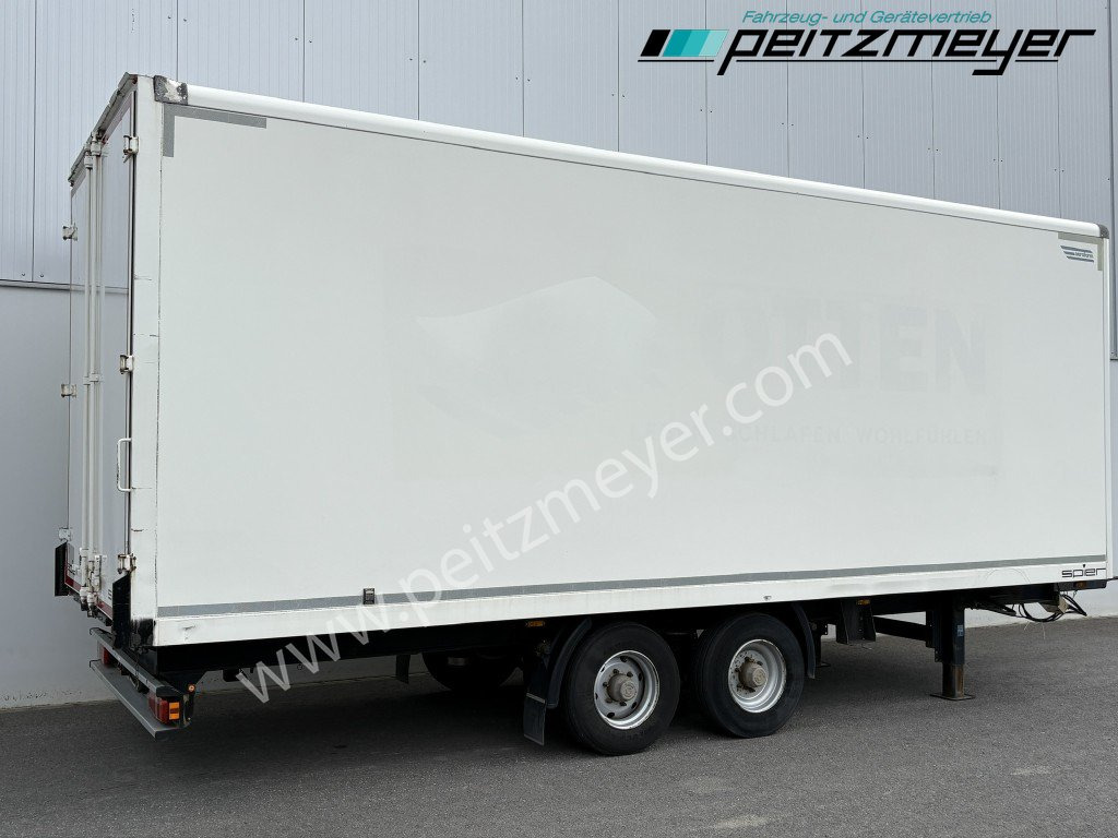 SPIER Tandemkoffer ZGL 255 Plywoodkoffer mit Hecktüren - Remorque fourgon: photos 1 SPIER Tandemkoffer ZGL 255 Plywoodkoffer mit Hecktüren - Remorque fourgon: photos 1