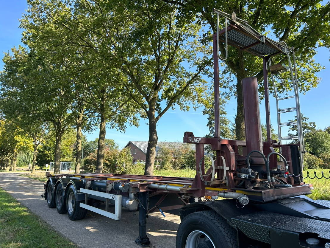 LAG 30 FT Tipping chassis + 20 ft conection whit EBC Rotary Valve incl parts - Semi-remorque porte-conteneur/ Caisse mobile: photos 2 LAG 30 FT Tipping chassis + 20 ft conection whit EBC Rotary Valve incl parts - Semi-remorque porte-conteneur/ Caisse mobile: photos 2