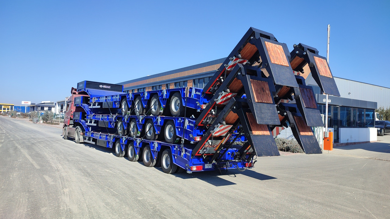 SINAN TANKER TRAILER Lowbed 4 axle - Semi-remorque surbaissé: photos 3 SINAN TANKER TRAILER Lowbed 4 axle - Semi-remorque surbaissé: photos 3