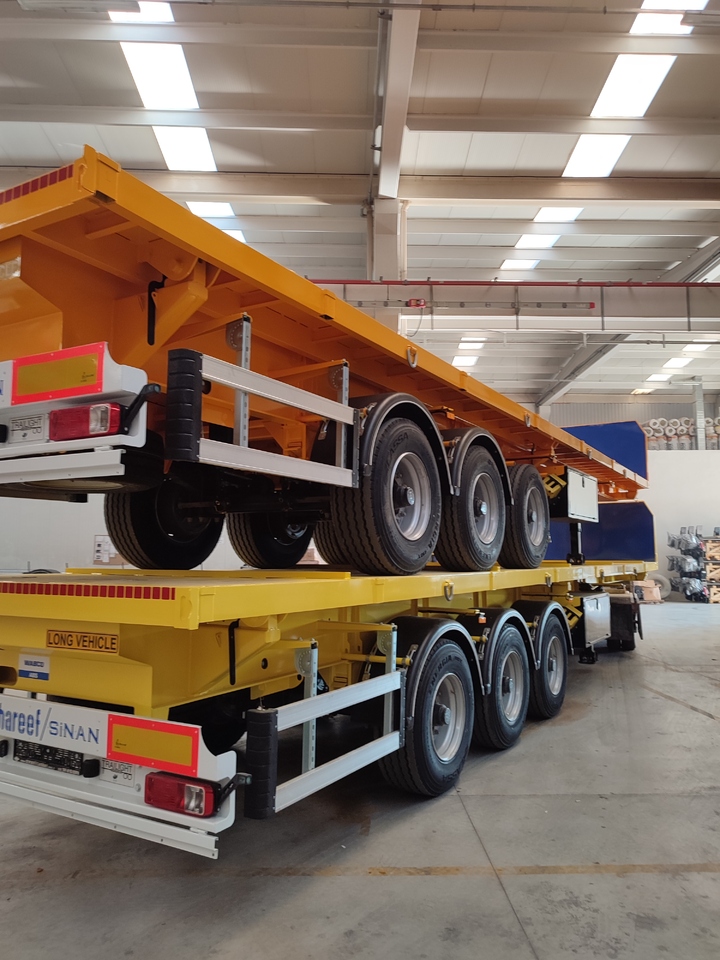 SINAN TANKER-TREYLER FlatBed - Special Platform - Semi-remorque plateau: photos 1 SINAN TANKER-TREYLER FlatBed - Special Platform - Semi-remorque plateau: photos 1