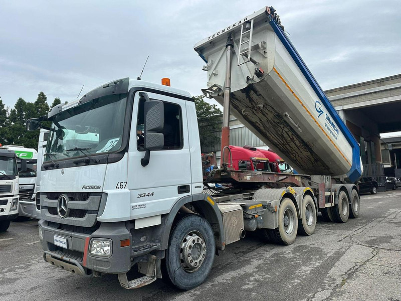 Mercedes-Benz ACTROS 3344 - Semi-remorque benne: photos 5 Mercedes-Benz ACTROS 3344 - Semi-remorque benne: photos 5