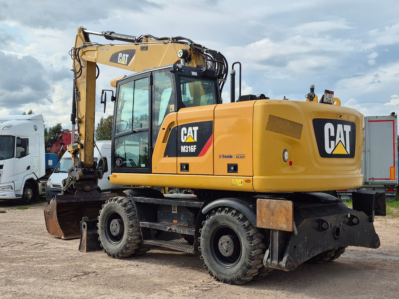CATERPILLAR M316F EPA - Pelle sur pneus: photos 2 CATERPILLAR M316F EPA - Pelle sur pneus: photos 2